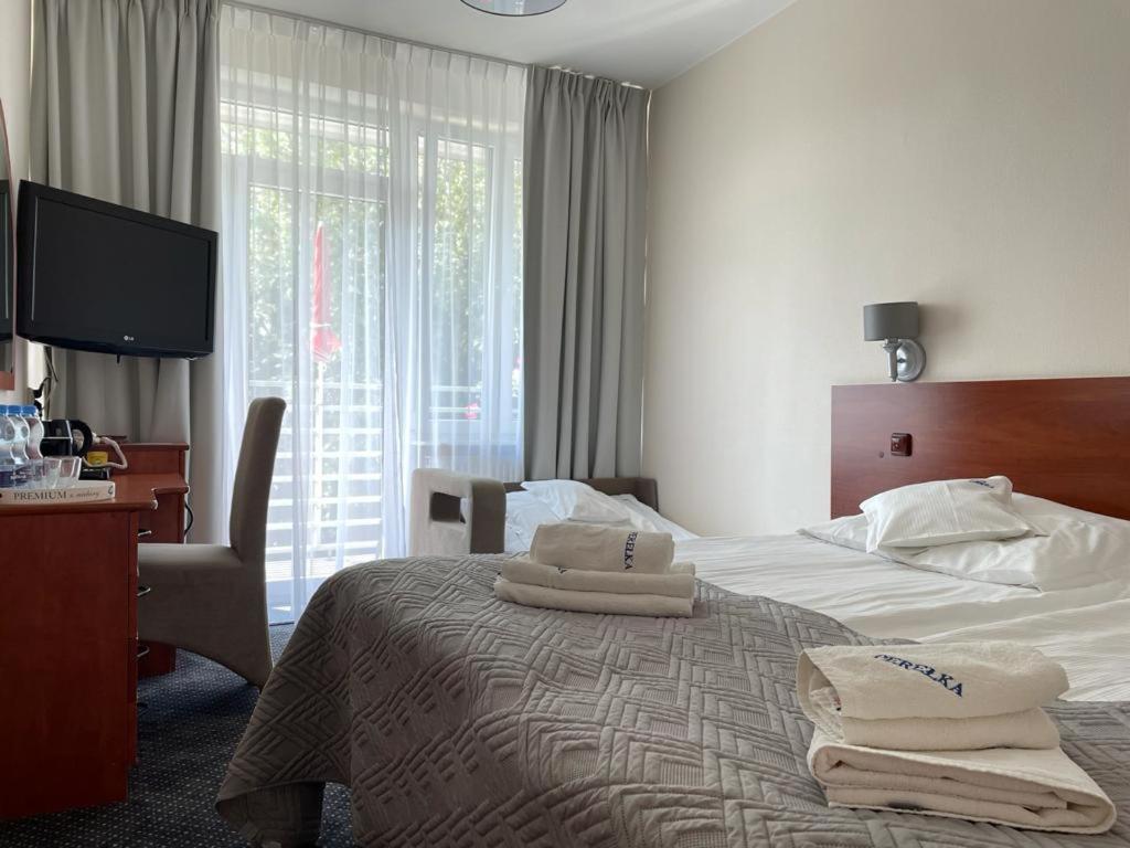 Osrodek Perelka Hotell Kołobrzeg Exteriör bild